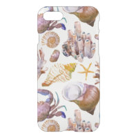 Watercolor Sea Life Pattern 4