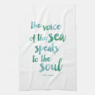 Beach Sayings Kitchen Towels