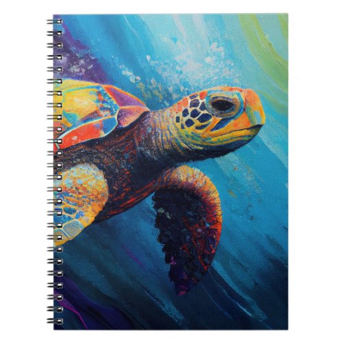 Watercolor Sea Turtle Notebook