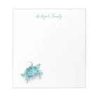 Watercolor Sea Turtle Personalized Stationery