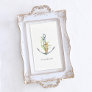 Watercolor Seahorse and Anchor Nautical with Name Paper Guest Towels