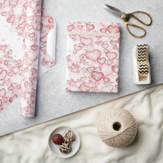 watercolor seamless pattern featuring numerous sof wrapping paper