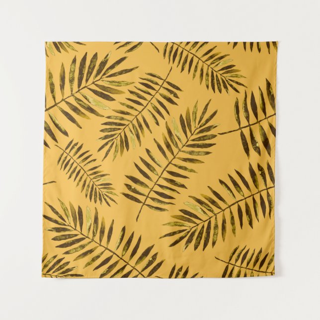 Watercolor seamless pattern with colorful abstract tapestry (Front)