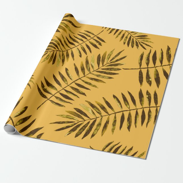 Watercolor seamless pattern with colorful abstract wrapping paper (Unrolled)