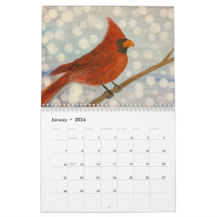 Watercolor Seasonal Designs  Calendar