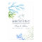 Watercolor Seaweed Beach Themed Wedding Welcome