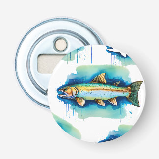Watercolor Series: Trout/Salmon Bottle Opener