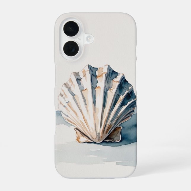 Watercolor Shell iPhone / iPad case (Back)
