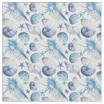Watercolor Shells Fabric