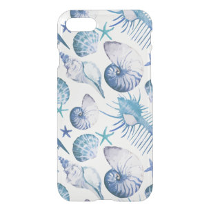 Watercolor Shells iPhone SE/8/7 Case