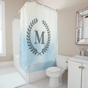 Watercolor Shower Curtain