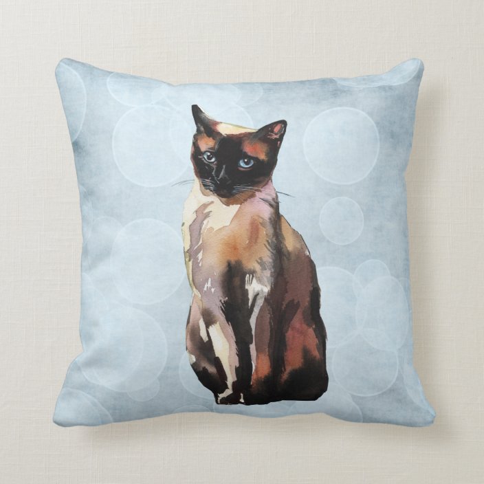 siamese cat pillow