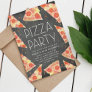 Watercolor Slice | Any Occasion Pizza Party Invitation