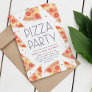 Watercolor Slice | Any Occasion Pizza Party Invitation