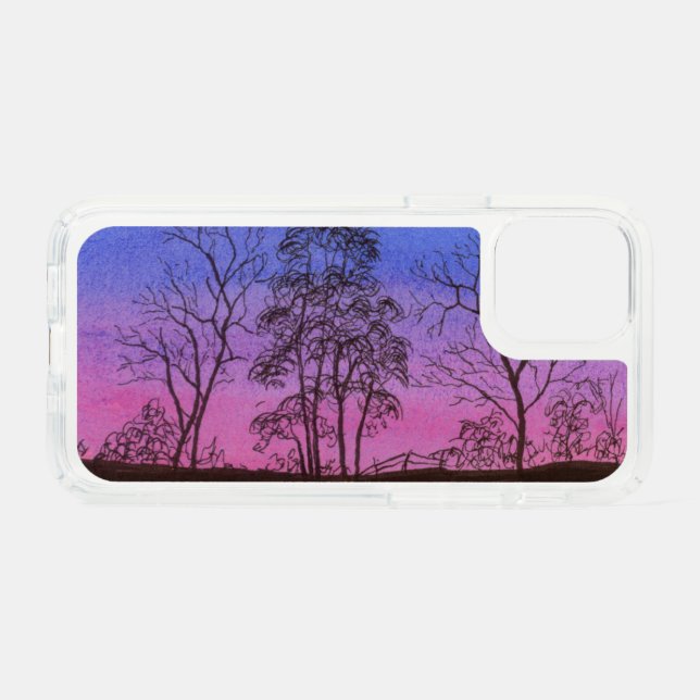 Watercolor Speck iPhone 12 Mini Case (Front Horizontal)