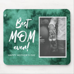 watercolor splash best mom ever mother&#39;s day mouse mouse pad