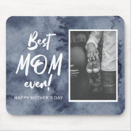 watercolor splash best mom ever mother&#39;s day mouse pad