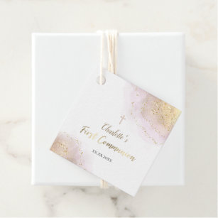 First Communion Favor Tags | Zazzle