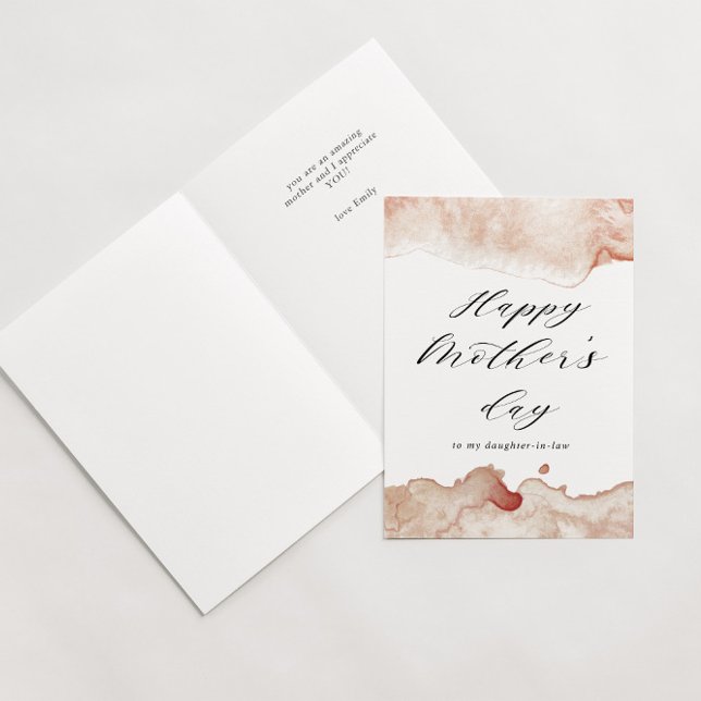 Watercolor Splash Happy Mother's Day Card (Creator Uploaded)