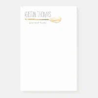 Aesthetic Plain Professional White Modern Post-it Notes