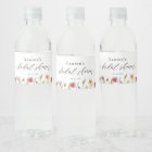 Watercolor Spring Wildflower Bridal Shower