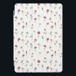 Watercolor Spring Wildflower Pattern iPad Pro Cover<br><div class="desc">Watercolor Spring Wildflower Pattern iPad Pro Cover</div>