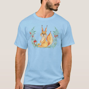 Watercolor Squirrel T-Shirt
