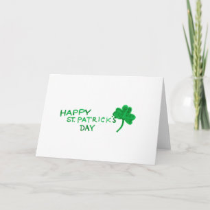 Watercolor St. Patrick's Day Card