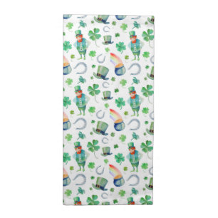Watercolor St. Patrick's Day Pattern Cloth Napkin