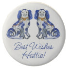 Watercolor Staffordshire Dogs