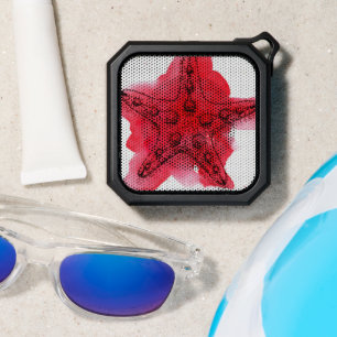 Watercolor Starfish Bluetooth Speaker