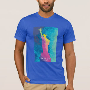 Watercolor Statue of Liberty T-Shirt