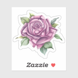 Watercolor sticker
