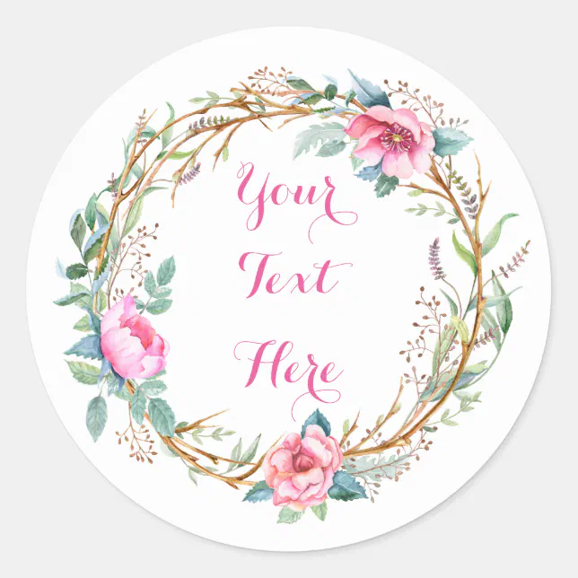 Watercolor Stickers | Zazzle