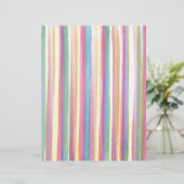 Watercolor Stripes (Standing Front)