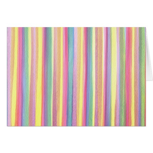 Watercolor Stripes Cards (Front Horizontal)