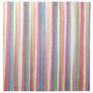 Watercolor Stripes Napkin