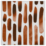Watercolor Strokes 091121 -  Rusty Brown Toned Fabric