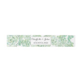 watercolor succulent belly band (Flat)