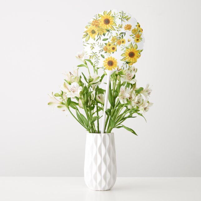 Watercolor Sunflower 8 Balloon (Vase)