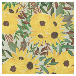 Sunflowers Quilting Fabric from the Sunflower Stampede Collection by J –  SoKe