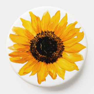 Watercolor Sunflower PopSocket