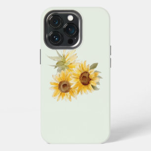 Watercolor Sunflowers iPhone 13 Pro Case