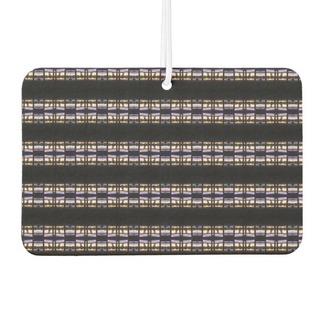 Watercolor Sunset   Air Freshener (Front)