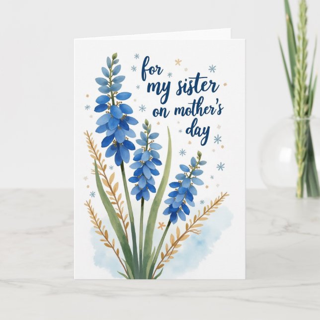 Watercolor Sweet Mothers Day Card (Front)