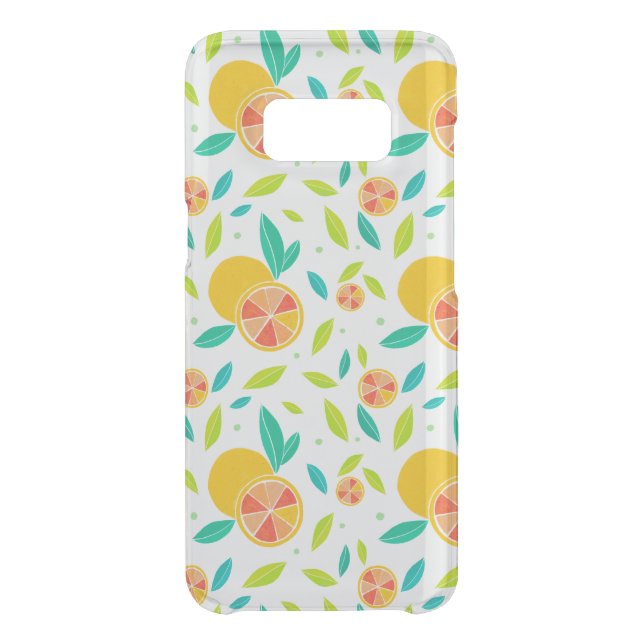Watercolor Sweet Oranges Pattern Uncommon Samsung Galaxy Case (Back)