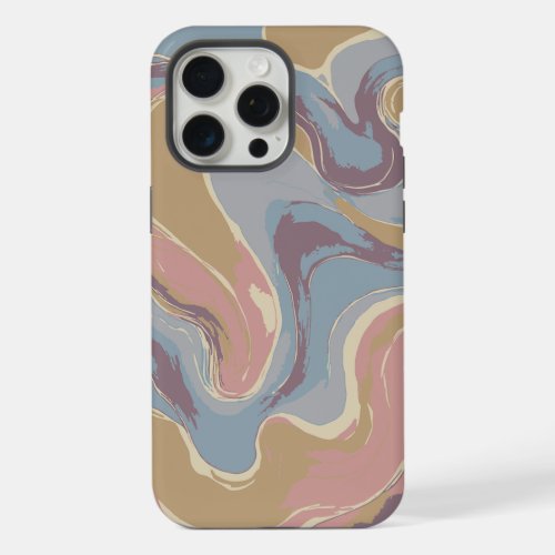 Watercolor Swirling Flowing Pattern Phone Case