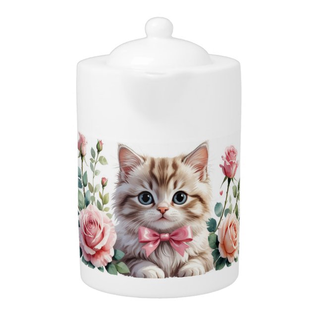 Watercolor  teapot (Front)