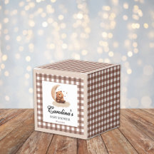 Watercolor Teddy bear gender neutral baby shower