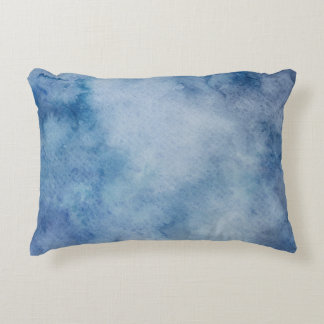 Watercolor texture background paint accent pillow